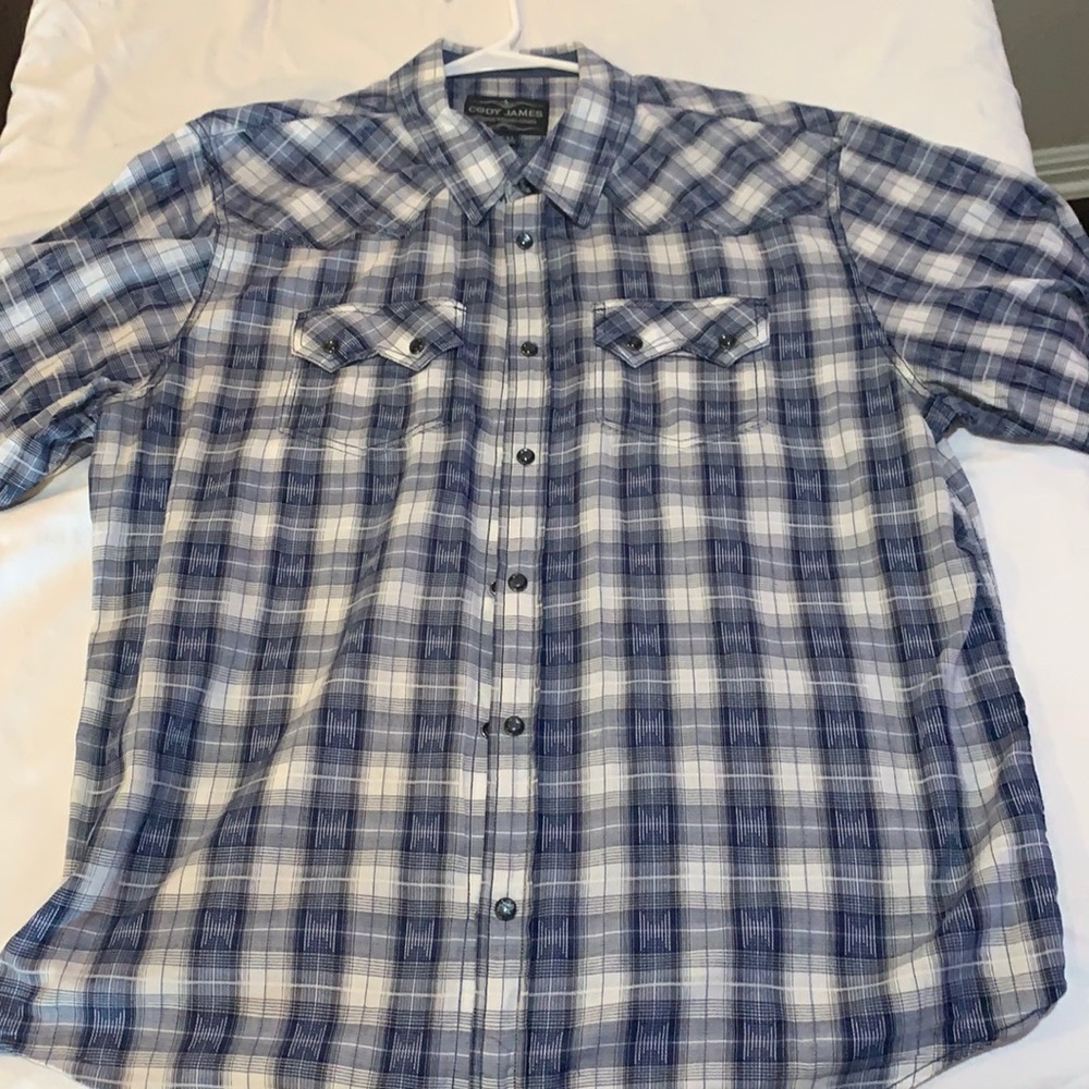 Cody James SS western black pearl snap